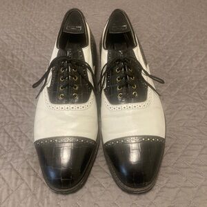 Footjoy classics leather golf shoes